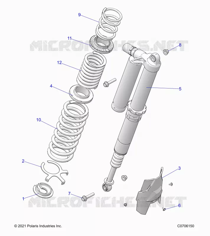 SUSPENSION, REAR SHOCK MOUNTING, ULTIMATE
