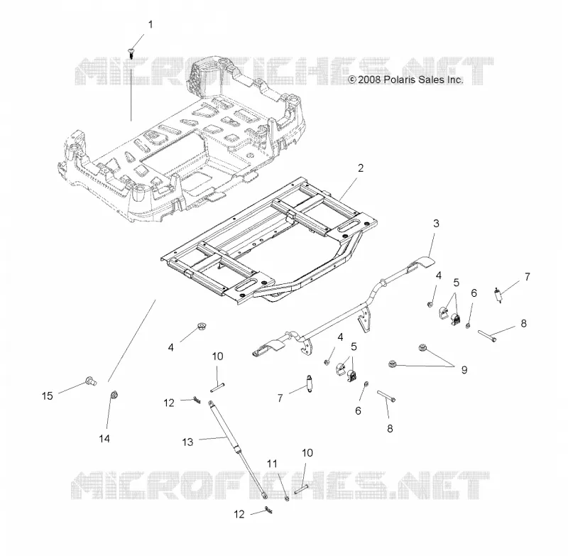 BED BOX FRAME   LATCH