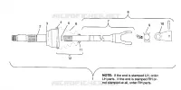 CV JOINT (SPLINED) 4X4 300 W958130 (4930183018B004)