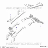 REAR SUSPENSION CONTROL ARMS