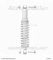 SUSPENSION, REAR SHOCK