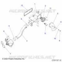 ENGINE, WATERPUMP AND RELATED