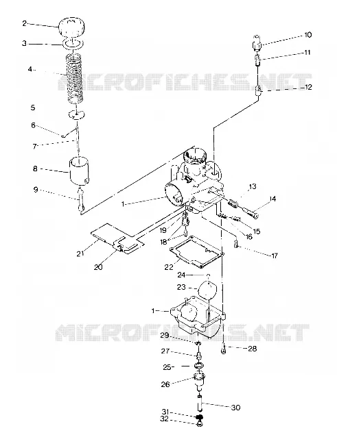 CARBURETOR 400 (4915411541055A)