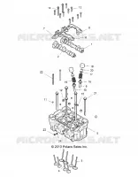 CYLINDER HEAD AND VALVES