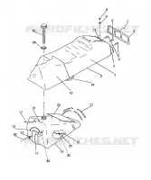 SEAT/GAS TANK ASSEMBLY 650 (4921312131003A)