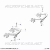 REAR BODYWORK RACK, HANDGRIPS