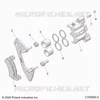 FRONT BRAKE CALIPER