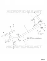 STABILIZER BAR, REAR