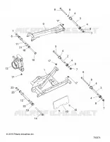 REAR SUSPENSION CONTROL ARMS