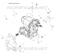DRIVE TRAIN, MAIN GEARCASE MOUNTING