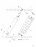 REAR SUSPENSION SHOCK MOUNTING
