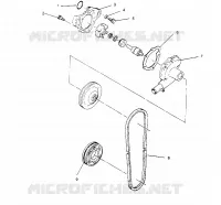 WATER PUMP 440 0952760, 440 SKS 0952560,  AND EUROPEAN 440 SKS E952560 (4929032903C009)