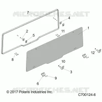 REAR BODYWORK WINDOW