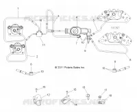 BRAKE LINES AND MASTER CYLINDER