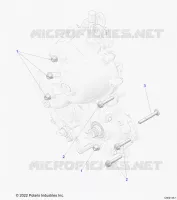 DRIVE TRAIN, GEARCASE MOUNTING