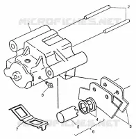 REAR BRAKE MAGNUM 6X6 W97AE42A AND SWEDISH MAGNUM 6X6 S97AE42E (4940754075C013)