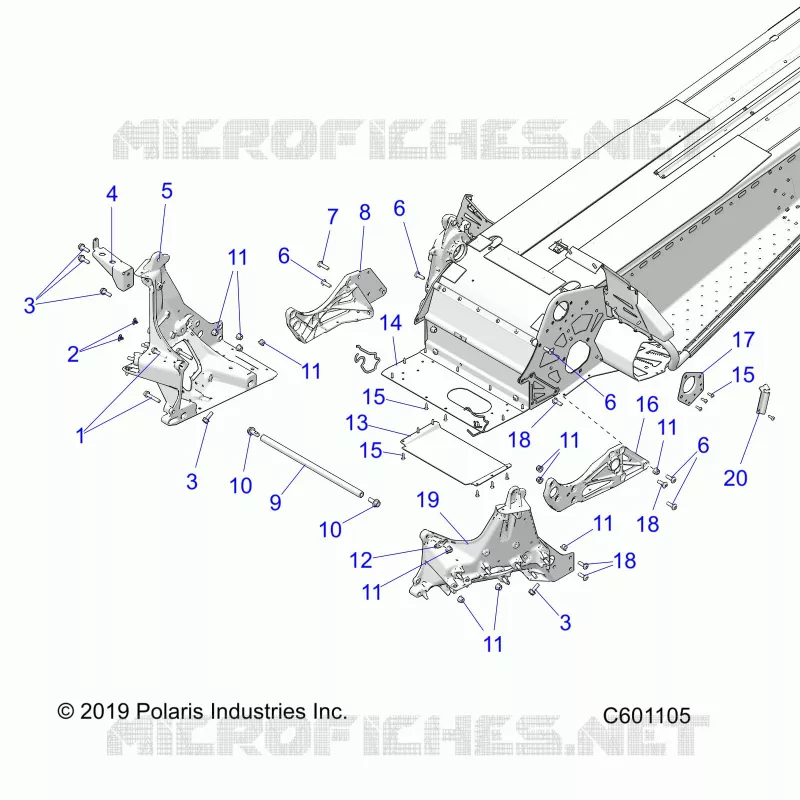 CHASSIS, BULKHEAD ASM.