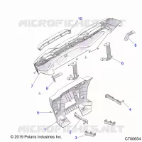 REAR BODYWORK BUMPER