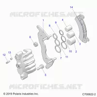 FRONT BRAKE CALIPER