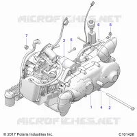 ENGINE, ENGINE AND TRANSMISSION MOUNTING