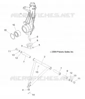 SUSPENSION, A-ARM AND STRUT MOUNTING