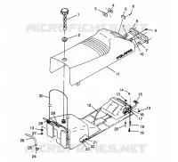 SEAT   GAS TANK ULTRA SP 0970678 (4938093809A006)