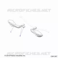 STEERING, HAND GUARDS
