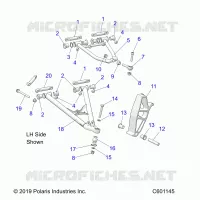 FRONT WISHBONES
