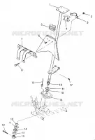 STEERING POST    TRAIL BOSS W968527 (4935883588B005)