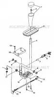 GEAR SELECTOR TRAIL BLAZER W98BA25C (4945464546C004)