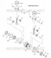 PISTON   CRANKSHAFT
