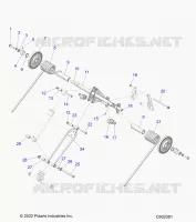 SUSPENSION, REAR TORQUE ARM