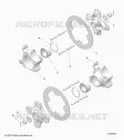 SUSPENSION, REAR CARRIER AND HUB