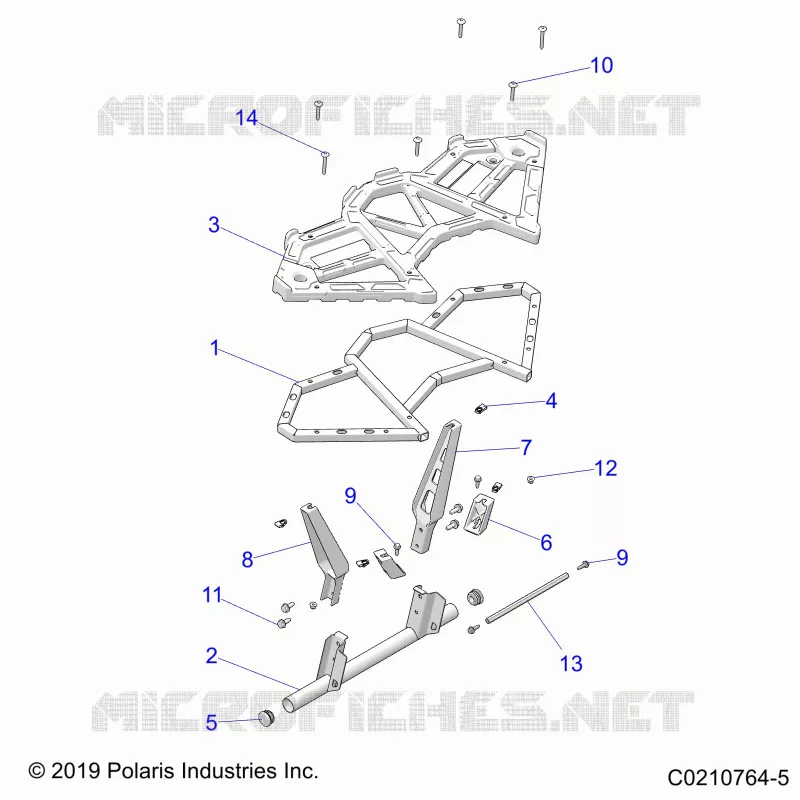 REAR BODYWORK RACK