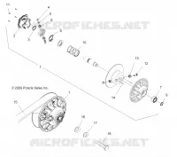 DRIVE TRAIN, SECONDARY CLUTCH