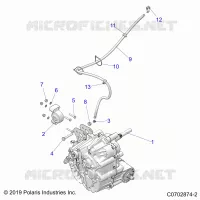 DRIVE TRAIN, MAIN GEARCASE MOUNTING