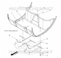 FLOOR PANEL, 2 PASSENGER