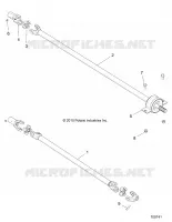 DRIVE TRAIN, FRONT PROP SHAFT