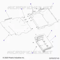 FLOOR PANELS, UNDERSEAT