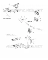 UPPER STEERING   HANDLEBAR ASM.