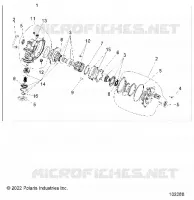 DRIVE TRAIN, FRONT GEARCASE