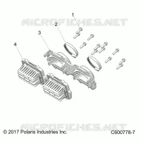 ENGINE, REED VALVE AND THROTTLE BODY ADAPTOR