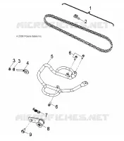 DRIVE TRAIN, DRIVE CHAIN AND GUARD