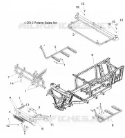 CHASSIS, FRAME AND FRONT BUMPER