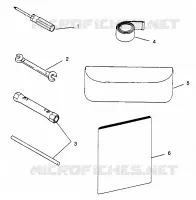 TOOL KIT    XLT 0970756, XLT SKS 0970556,  AND XLT RMK 0970956 (4937693769C005)
