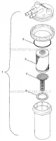 FUEL / WATER SEPARATOR SLTX B974590 AND INTL. SLTX I974590 (4941214121C007)