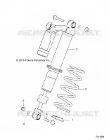FRONT SUSPENSION SHOCK MOUNTING