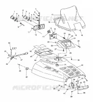 HOOD ASSEMBLY WIDETRAK / 0932064 (4922982298005A)