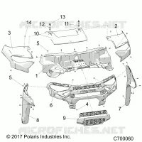 HOOD AND FRONT FACIA