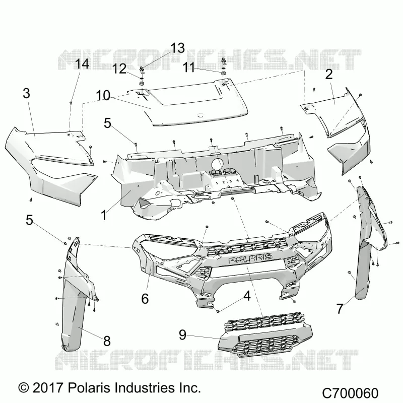 HOOD AND FRONT FACIA